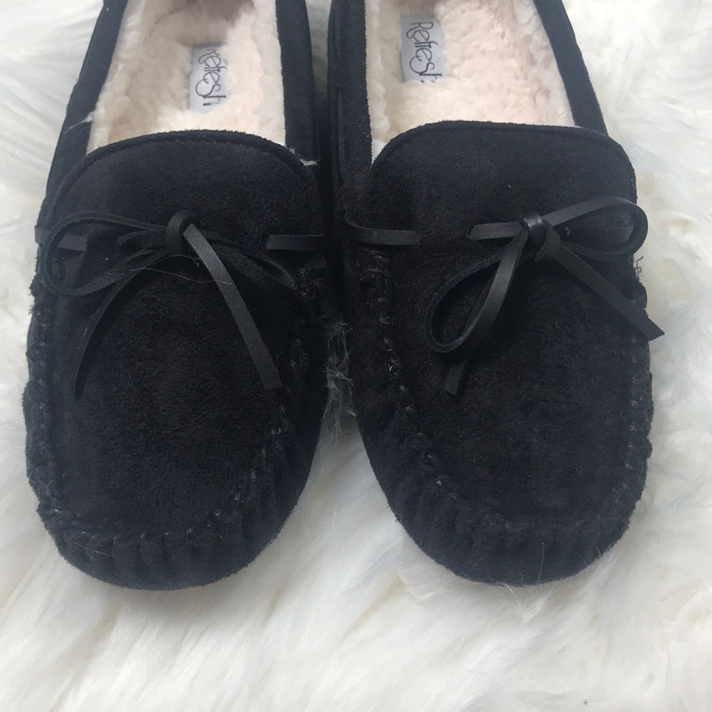 Warm comfy shearling slippers - Picture 6 of 7
